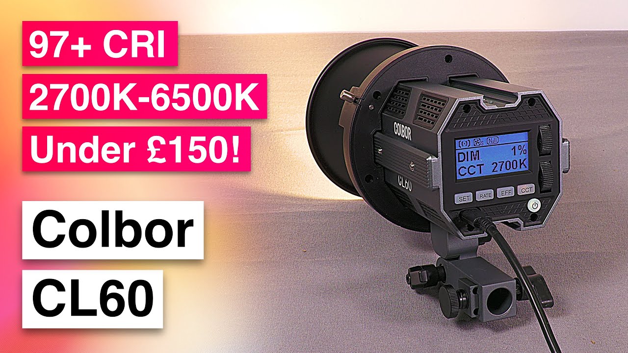 Small but Mighty COB Video Light Colbor CL60 Review and InDepth Look YouTube