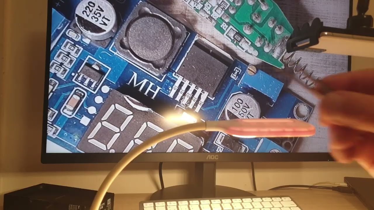 Mikroskop z telefonu . Tymczasowe rozwiązanie ale działa i to niezłe ! Za DARMO !