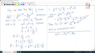 Lec 59 Why do we take the real value of the solution in acoustic wave problems