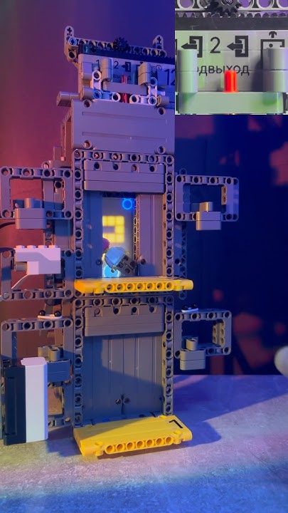 Я ЕГО ДОСТРОИЛ! Лего лифт самоделка - YouTube