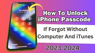 How To Unlock iPhone Passcode If Forgot 100%|Without Data Losing|No Apple ID 