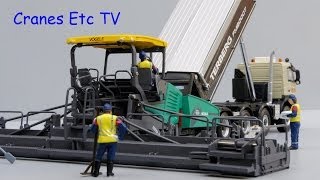 NZG Vögele Super 2100-3 Tracked Paver by Cranes Etc TV