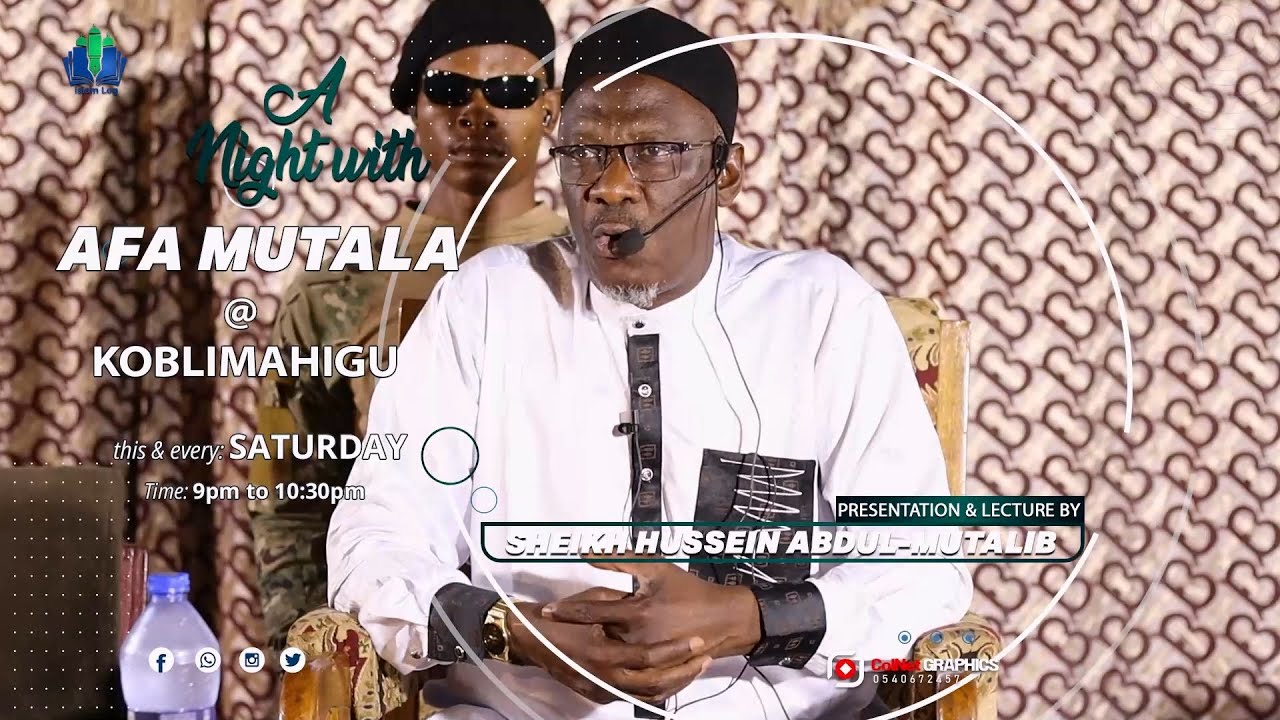 WEEK 01 - A NIGHT WITH AFA MUTALA @ KOBLIMAHIGU [AFA MUTALA 2023/2024] || iSLAMLOG|| Official