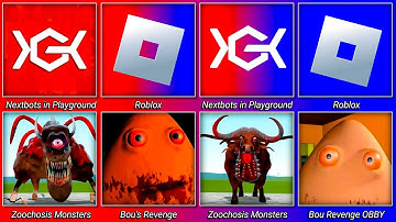 Nextbots in Playground Mod 4.4.3 All New Animals Zoochosis,BOU Barry