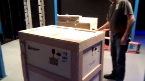 Juniper MX960 unboxing