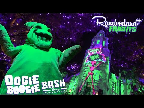 Video: Oogie Boogie Bash Petrecere De Halloween Disneyland
