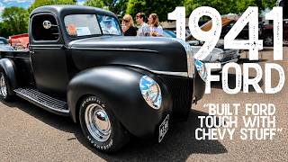 "Built Ford Tough with Chevy Stuff" — A 1941 Ford Built by Father & Daughter | Back to the 50s