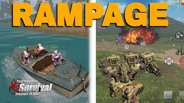 This is what happened to us in rampage mode Last Island of Survival 