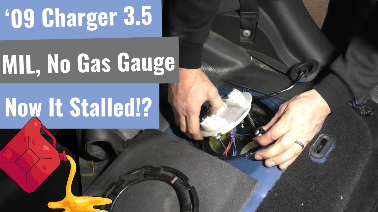 Check Engine Light, Dead Fuel Gauge & Stall? 2009 Dodge Charger 3.5HO Diagnosis – Part 1