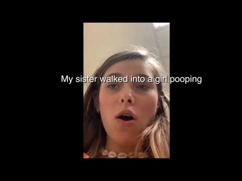 Mystery girl destroys school bathroom
