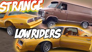 Strange Lowriders Hopping! Nobody Ride Lowrider Classic Cars?