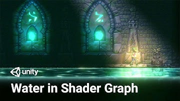 Creating a Water Shader with Shader Graph in Unity! 2D Shader Basics Tutorial 2020