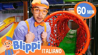 L'avventura di Blippi nel parco giochi al coperto | Blippi in Italiano | Video educativi per bambini