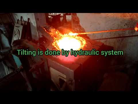 electric furnace in hindi | electric induction furnace working | induction furnace live