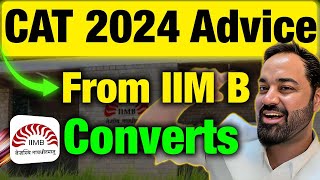 CAT 2024 Advice from IIM Bangalore converts | How to crack CAT Exam ? | CATKing results