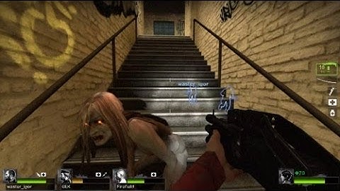 Left 4 Dead 2 - No Mercy Co-op Gameplay