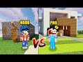 NOOB VS PRO 😂 PASAMOS DE CASA NOOB A CASA PRO EN MINECRAFT 😱 Serie de Mods (Trollino y Timba) #2