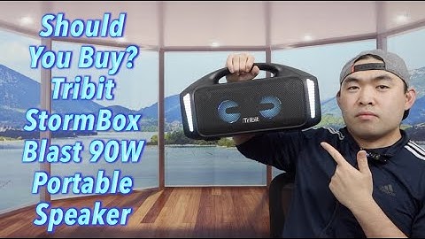 Should You Buy? Tribit StormBox Blast 90W Portable Speaker