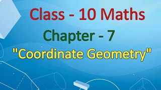 (Example 2) 10 maths chapter-7 Coordinate Geometry cbse ncert