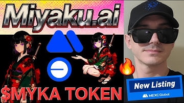 $MYKA - MIYAKUAI TOKEN CRYPTO COIN HOW TO BUY MYKA MIYAKU AI MEXC GLOBAL AGENT BASE BLOCKCHAIN NEW