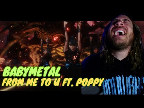 FIRST LISTEN TO BABYMETAL! (from me to u feat. Poppy) | Women Who Rock