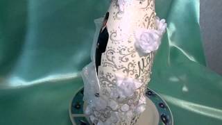 Decoupage bottle of champagne Декупаж бутылки шампанского на свадьбу Decoupage bottle of champagne Декупаж бутылки шампанского на свадьбу