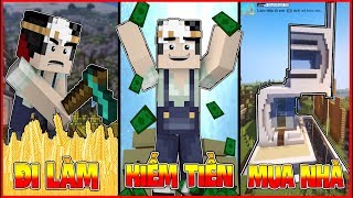 LÀM THẾ NÀO ĐỂ MUA ĐƯỢC NHÀ TRONG MINECRAFT*CÁCH MUA NHÀ TRONG MINECRAFT( CUỘC SỐNG NGƯỜI NÔNG DÂN )