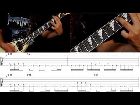 EXMORTUS - FEAST OF FLESH (Guitar Instruction)