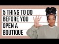 MUST WATCH! Do these 5 things before opening online boutique in 2021 | ONLINE BOUTIQUE TIPS