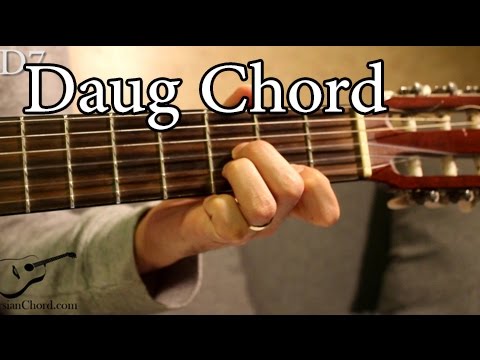 Mose at føre Grøn Daug Chord on Guitar - YouTube
