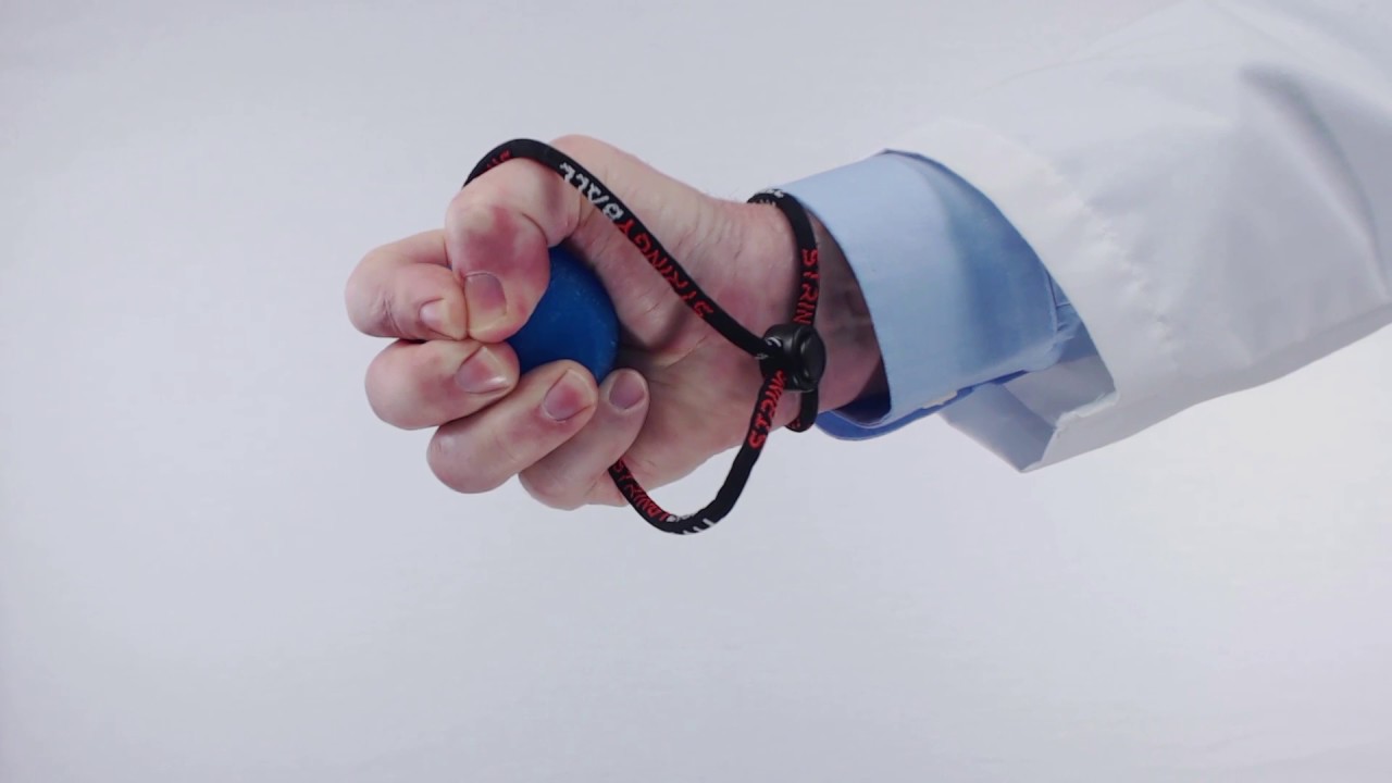 Stress Ball Power Grip Wrist Down Exercise