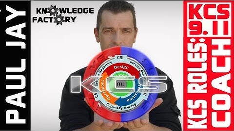 KCS 9.11 The KCS Coach Role - Knowledge Centered Support