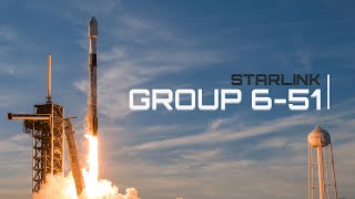 🔴 EN DIRECT LANCEMENT SPACEX STARLINK GROUP 6-51 ( Fusée FALCON 9 - Lancement spatial )