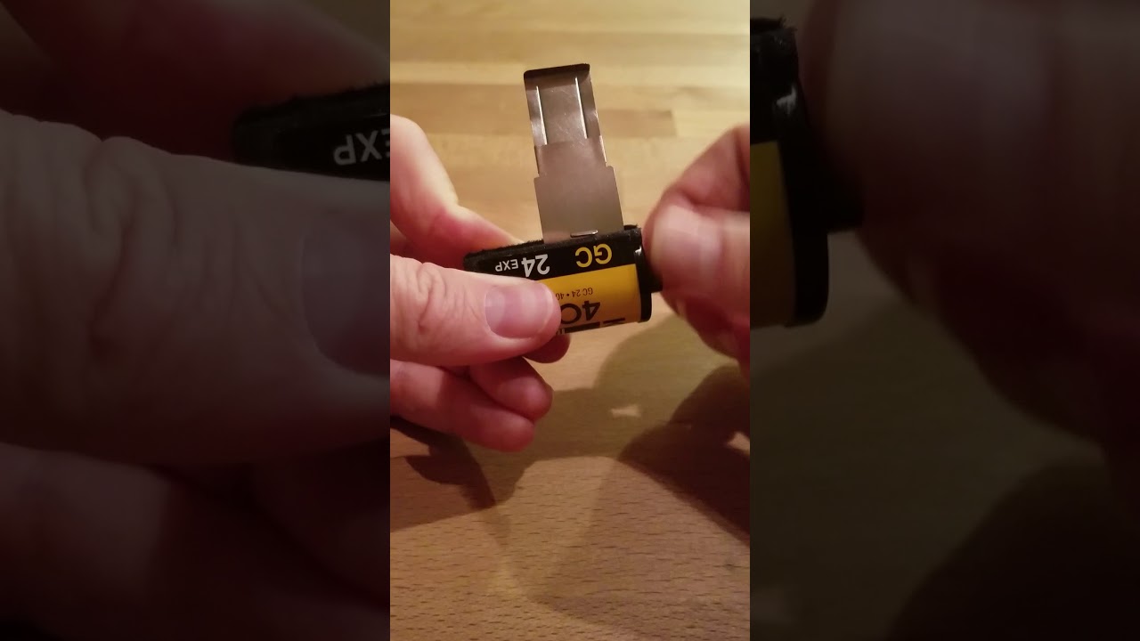 How to use a film retriever.