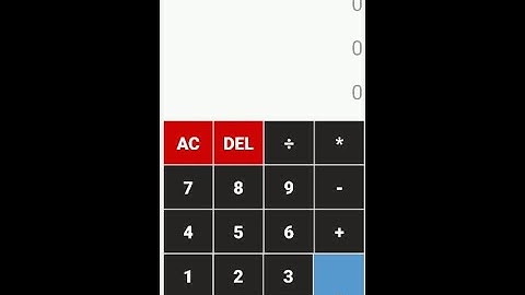 Calculator full Complete App || Professional Calculator Source Code | Android Stdio