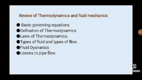 Overview of Turbomachine