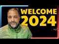 Goodbye 2023 welcome 2024  happy new year 2024