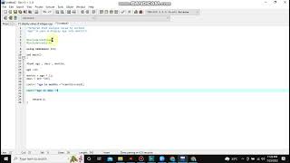How To Convert Age Into Months And In Days in c++