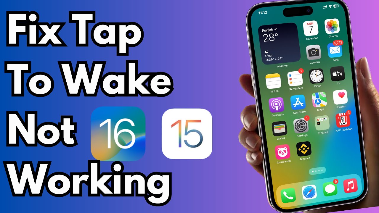How To Fix Tap To Wake Not Working On Your iPhone YouTube