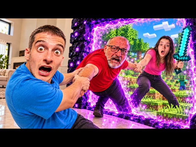 GERÇEK HAYATTA EVİME MİNECRAFT PORTALI AÇILDI !!