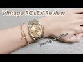 Vintage ROLEX Datejust Review | my grandfather&#39;s inheritance turned into my new watch