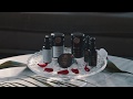Tethered media beauty product commercial