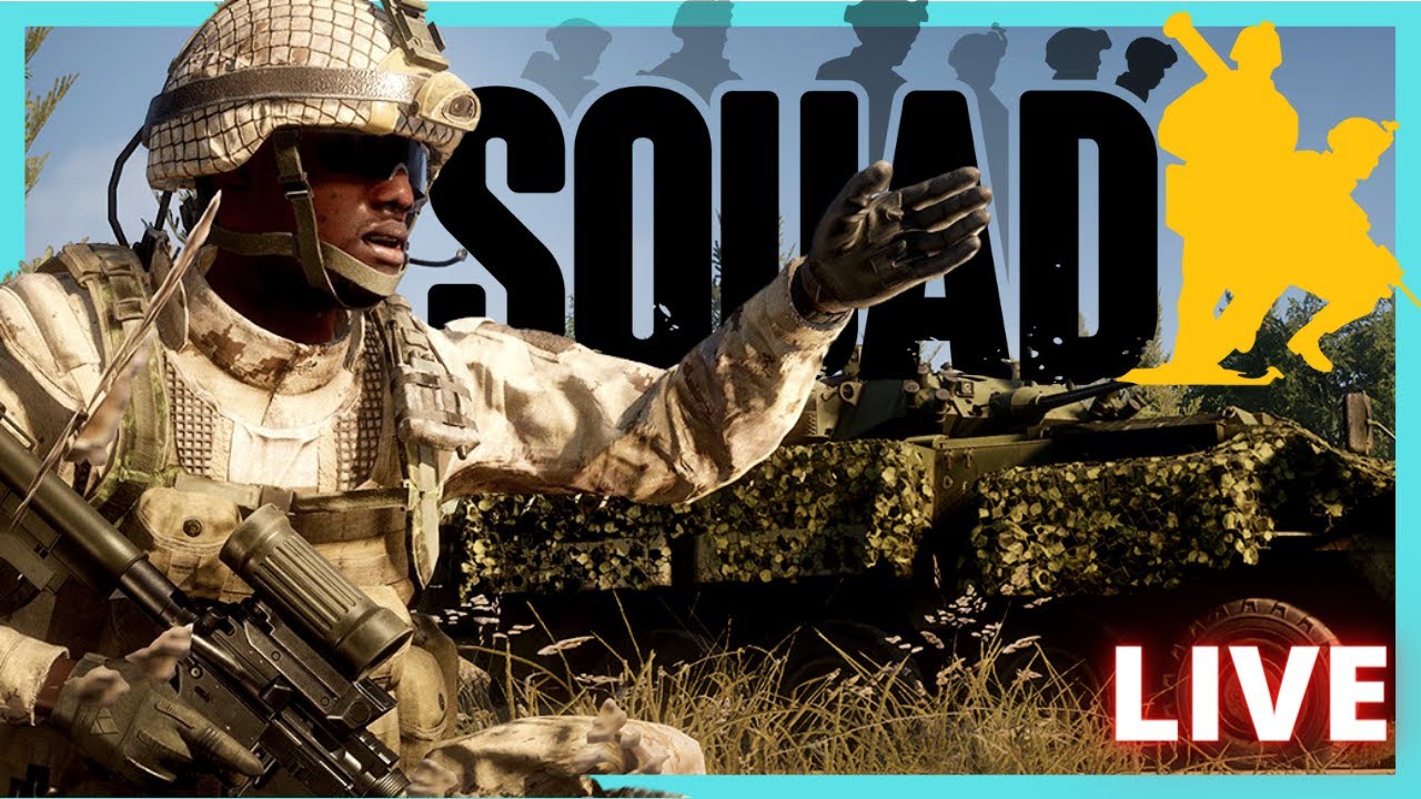 🔴LIVE - Squad Goals | MILSIM Gameplay !fitpc