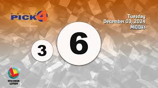 Wisconsin Lottery Midday Draw 12/03/2024