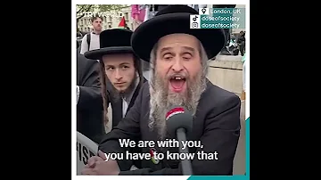 Orthodox Jews show solidarity with Palestinians