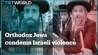 Orthodox Jews show solidarity with Palestinians screenshot 4