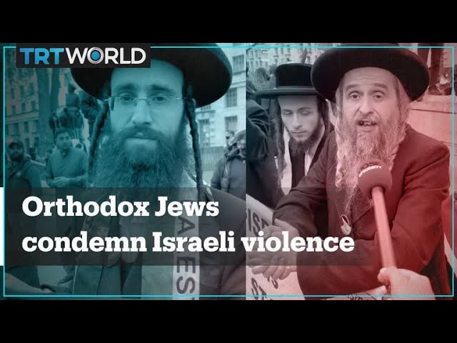 Orthodox Jews show solidarity with Palestinians class=