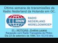 RADIO NEDERLAND - 01 - NOTÍCIAS - EVELINE LUCENA - SW 15.315 kHz. (23/09/1994)