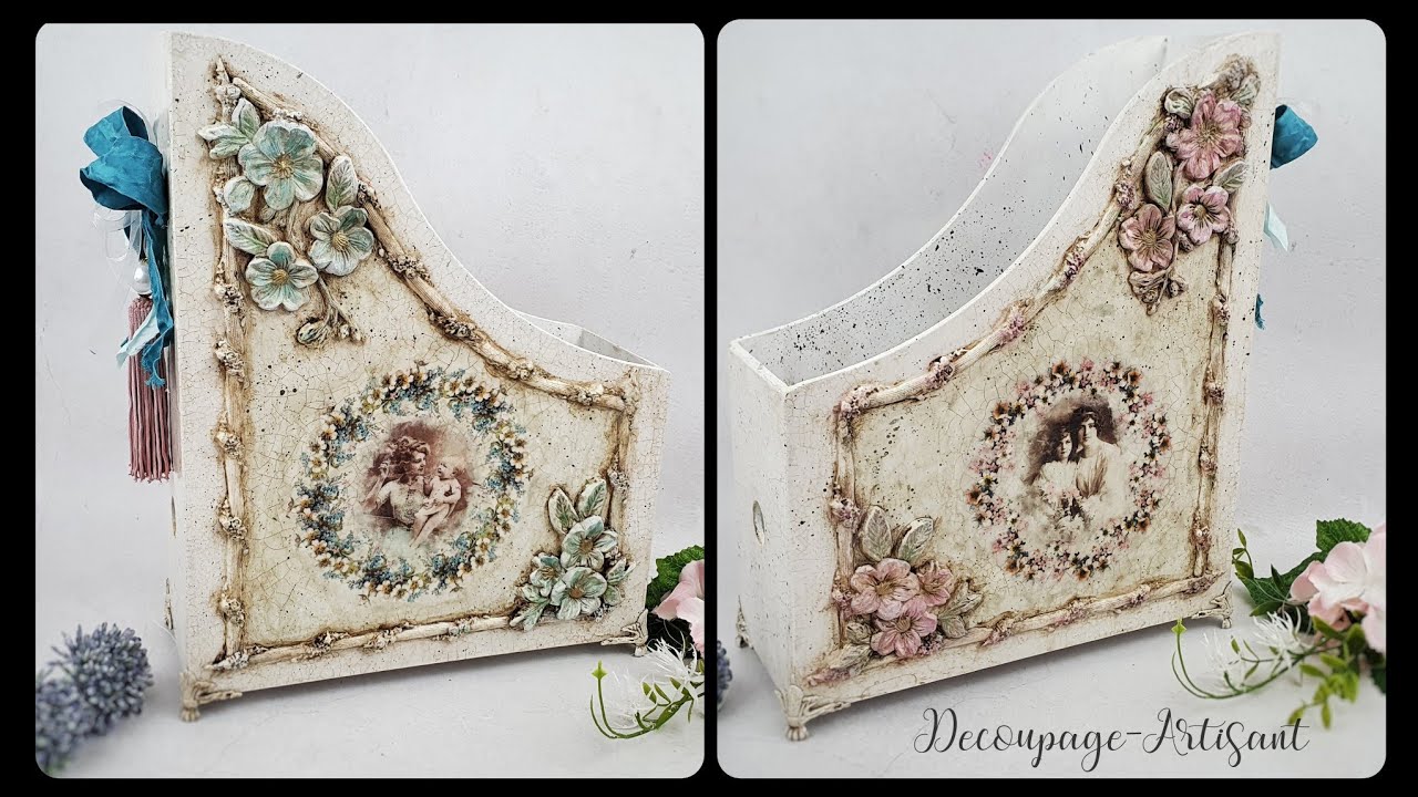 Elegant Decoupage Technique