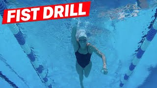 Beginner Swim Drill: Fist Drill